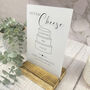 Classic Personalised Cheese Sign Opaque, thumbnail 2 of 6