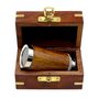 Six Inch The Westminster Chrome And Wood Telescope, thumbnail 6 of 6
