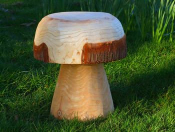 Wooden Mushroom Seat, 4 of 6