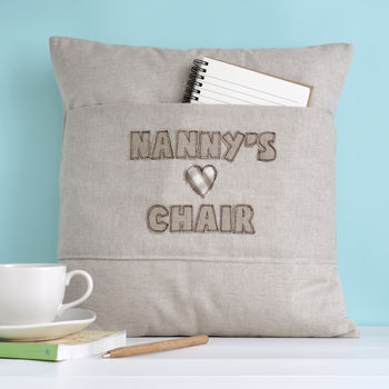 Personalised Pocket Cushion Gift For Mum / Grandma, 6 of 12