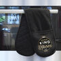 Personalised King Of The Kitchen Oven Gloves, thumbnail 1 of 3