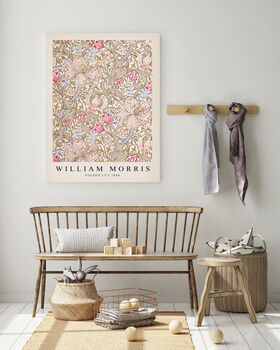 William Morris Lodden Cream Art Print, 2 of 4