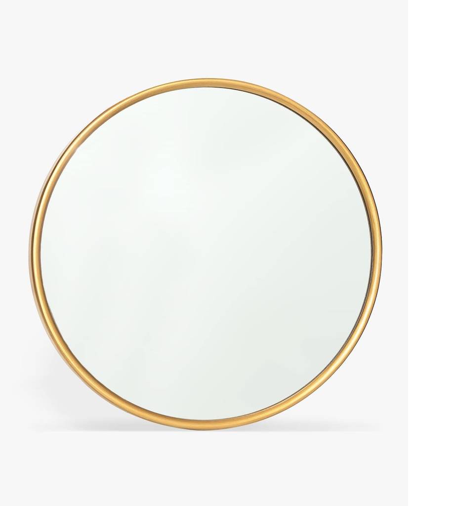 Large Round Gold Mirror By Posh Totty Designs Interiors