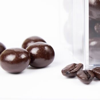 Luxury Vegan Dark Chocolate Coated Coffee Beans, 2 of 2