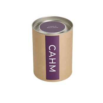 Cassis And Black Rose Luxury Candle In Amber Glass, 6 of 6