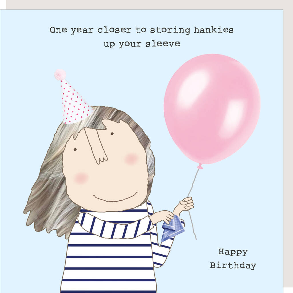 Hankies Birthday Card
