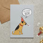 Border Terrier Mum Birthday Card, thumbnail 1 of 2
