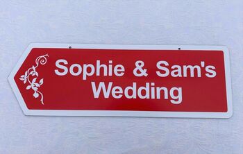 Personalised Wedding Sign, 7 of 12