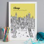 Personalised Chicago Print, thumbnail 5 of 10