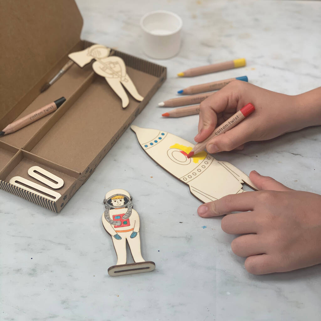 Make Your Own Space Scene Craft Activity Kit By Cotton Twist