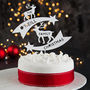 Personalised Reindeer Family Christmas Cake Topper, thumbnail 1 of 2
