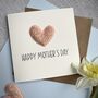 Personalised Happy Mother's Day 3D Heart Card, thumbnail 3 of 5