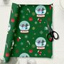 Christmas Winter Globe Children Luxury Wrapping Paper, thumbnail 1 of 2