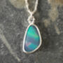 Australian Opal Doublet Necklace, thumbnail 1 of 3