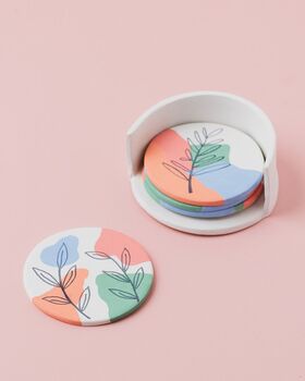 The Botanical Clay Coasters Kit, 7 of 8