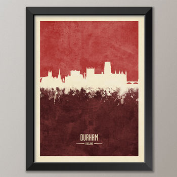 Durham Skyline Print And Box Canvas, 6 of 6