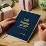 Personalised 40th Birthday Gift Notebook, thumbnail 1 of 7