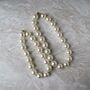 Chunky Pearl Beaded Necklace, thumbnail 2 of 8