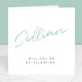 Personalised Will You Be My Valentine Card, thumbnail 4 of 5