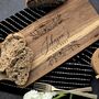 Personalised Acacia Serving And Chopping Board | Engraved, thumbnail 2 of 8