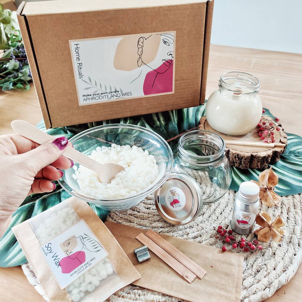 Home Rituals Make Your Own Soy Candle Kit By Aphrodite & Ares