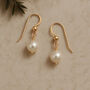 Freshwater Pearl Drop Earrings, thumbnail 1 of 7