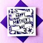 Floral Mother's Day Card, thumbnail 2 of 4