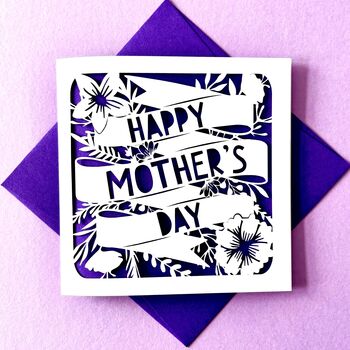Floral Mother's Day Card, 2 of 4