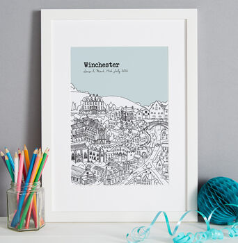 Personalised Winchester Print, 7 of 10