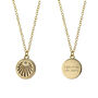 Personalised Sunburst Necklace, thumbnail 6 of 7
