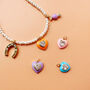 Lucky You! Vegan Pearl Lucky Charm Necklace, thumbnail 5 of 11