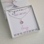 Personalised Birthstone Necklace, thumbnail 11 of 12