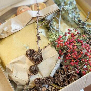 Natural Christmas Floristry Display Box, 6 of 11