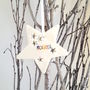 Personalised Star Decoration, thumbnail 2 of 3