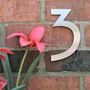 Mackintosh Stainless Steel House Number, thumbnail 1 of 12