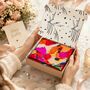 Abstract Colourful Poppy Scarf Gift For Women Birthday Gift For Friend, thumbnail 2 of 10