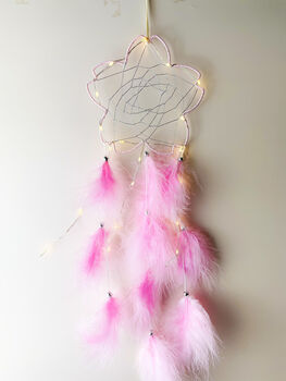 Cherry Blosssom Dream Catcher With LED, 9 of 10