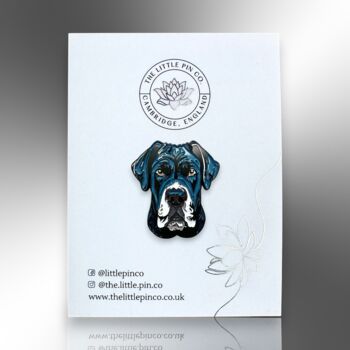 Cane Corso, Italian Mastiff Enamel Pin Badge, Italian Corso, King Corso Dog Breed Brooch, Gift For Dog Lover, Pet Loss Gift, 4 of 9