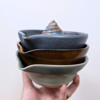 Handmade Ceramic Lemon Squeezer Natural Brown, 5 of 5