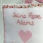 Personalised Pink Heart Christening Gift, thumbnail 3 of 4