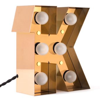 Gold Light Up Letters, 2 of 5