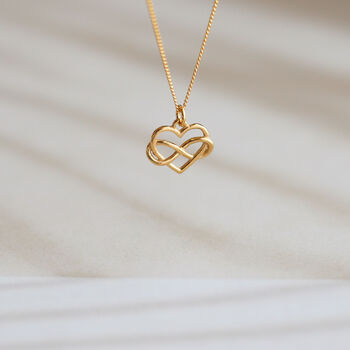 Daughter Necklace, Infinity Heart Charm, Gift For Christmas, Birthday, 10 of 10
