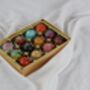 Box Of 12 Handmade Luxury Truffles By Saffire Chocolate, thumbnail 6 of 8