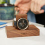 Personalised Walnut Watch Stand One To Three Watches, thumbnail 2 of 12
