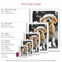 Personalised Dog Memorial Photo Print Personalised Memorial Gift, thumbnail 5 of 5