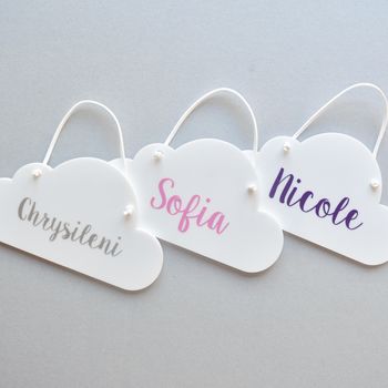 Personalised Hair Bow Holder White With Colour Options, 12 of 12