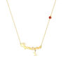 9ct Solid Gold Zodiac Star Sign Necklace, thumbnail 9 of 12