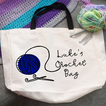 Personalised Crochet Bag, 5 of 8