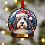 Old English Sheepdog Dog Tree Decoration, thumbnail 1 of 2