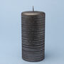 Grey Silver Candle By G Decor, thumbnail 5 of 8